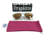 Oakley Kids Sunglasses Frogskins XS OJ9006-3553 Matte Clear with Prizm R... - $89.09