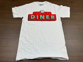 VTG Fog City Diner - San Francisco, CA Men&#39;s White T-Shirt Hanes Beefy-T... - £10.38 GBP