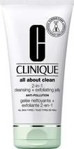 Clinique All About Clean 2-in-1 Cleansing + Exfoliating Jelly Anti-Pollution 150 - $87.00