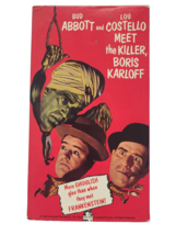 Bud Abbott and Lou Costello Meet The Killer, Boris Karloff (1949) VHS Tape - £3.12 GBP