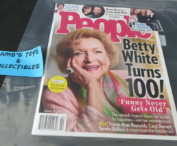 People Magazine Betty White Turns 100! Edition Exclusive Interview - £76.26 GBP