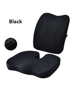 Office Chair Washable Pillow , Lumbar &amp; Back Support Memory Foam Seat Cu... - £22.56 GBP+