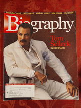 BIOGRAPHY Magazine Spring 2004 Tom Selleck Will Smith Jimmy Fallon Ben Stiller - £7.76 GBP