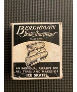 Vintage Berghman Ice Skate Sharpener In Box Metal Universal Adjustable U... - £3.83 GBP