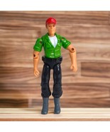 Speed Wheels Truck Driver Action Figure With Red Cap Fully Poseable 4&quot; Tall - $7.03