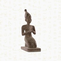Rare Ancient Egyptian Antique The Kneeling King Pharaoh Statue Museum Re... - £140.69 GBP