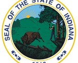 Indiana State Seal Sticker Decal R533 - $1.95+