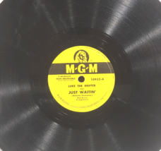 Luke The Drifter 1951 VG 78 RPM 10 inch MGM 10932 Just Waitin Non-Breakable - $10.00