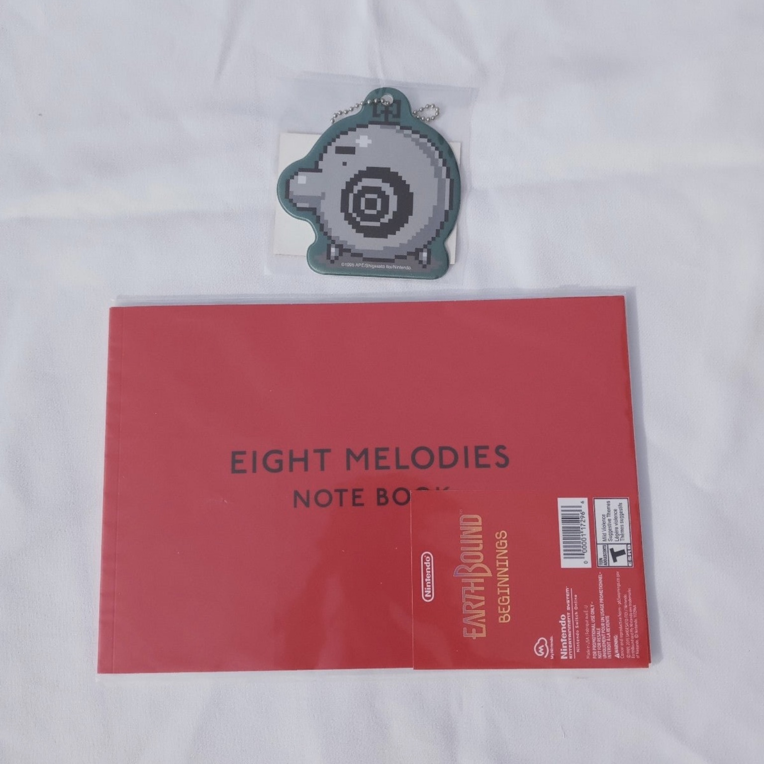 EarthBound Beginnings : Eight Melodies Notebook &amp; Luggage Tag Set- My Ni... - $40.00