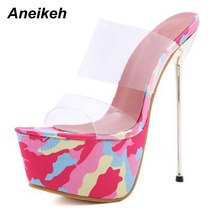Shoes For Women Sweet Elegant Mixed Colors Platform NEW Summer Head Peep Toe Tot - £42.45 GBP