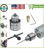 Stainless Steel Mini Drill Chuck 0.3-4mm – Perfect for Lathe &amp; Woodworki... - $350.61 MXN