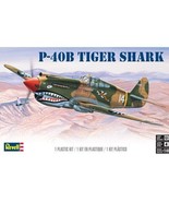 Revell P-40B Tiger Shark WWII Fighter 1:48 scale Sealed Plastic Model Ki... - $24.27