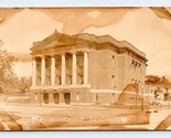 RPPC Christian Church Street View Beatrice Nebraska NE 1912 Postcard P7 - $9.85