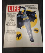 LIFE Magazine March 11, 1966 Adam West BATMAN iconic cover ⭐️HIGH GRADE ... - $99.99