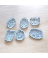 Cookie Cutters PJ Masks Plastic Set Of 6 - $244.84 MXN