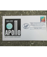 1999 Apollo 11 Envelope. 30th Anniv. Man Walks on Moon. Kennedy Space Ce... - £2.03 GBP