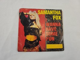 VINTAGE Samantha Fox I Wanna Have Some Fun 45 Vinyl Record - £7.93 GBP