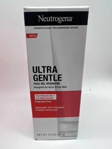 Primary image for Neutrogena Ultra Gentle Face Gel Hydrator Vitamin B5 4% Niacinamide COMBINE SHIP