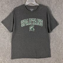 Champion Spartans T-Shirt Men&#39;s XL Short Sleeve Charcoal Gray Cotton Blend - €9,78 EUR