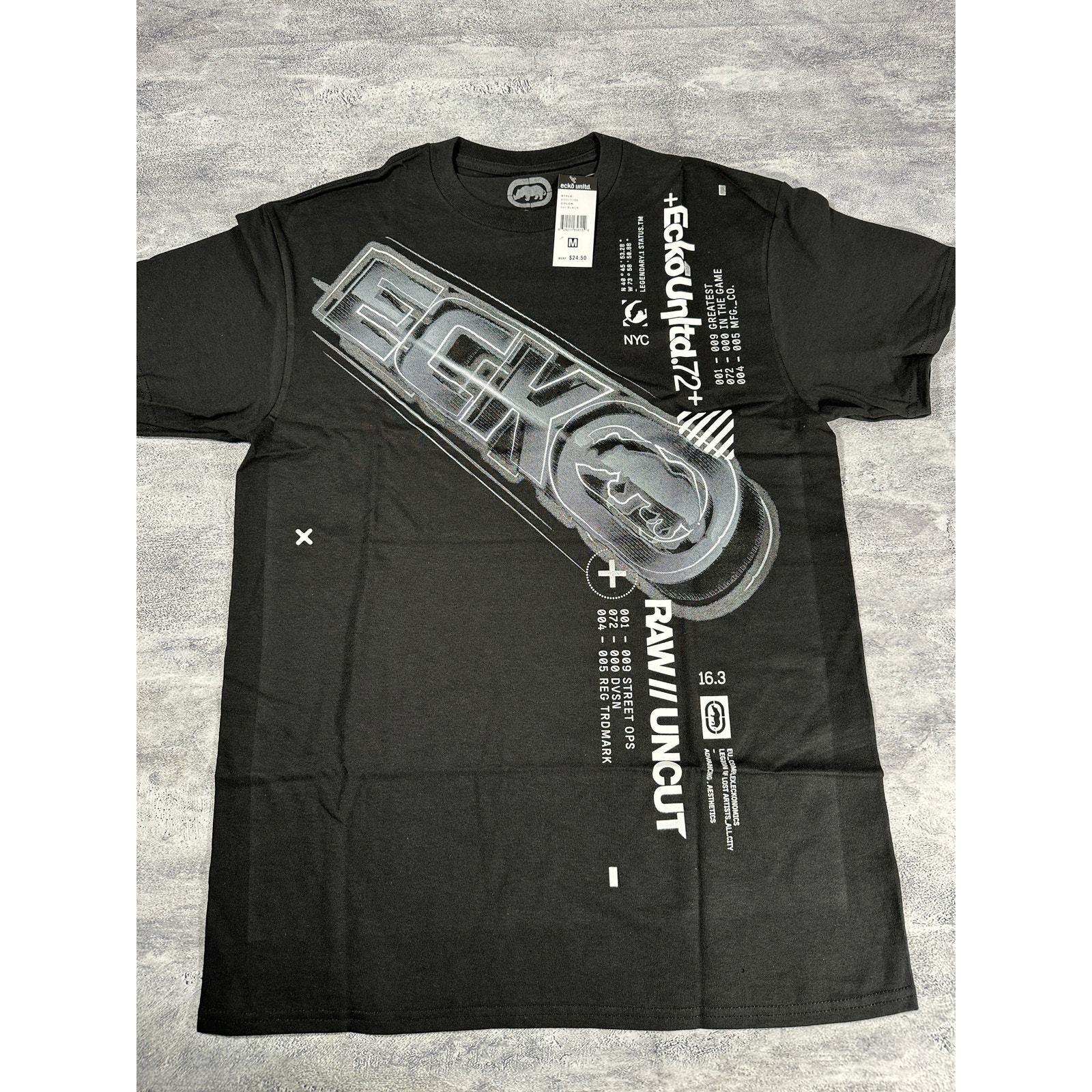 Ecko UNTLD Black Y2K Graphic T-Shirt