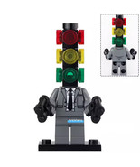 Traffic Light Man Skibidi Toilet Lego Compatible Minifigure Brick Toys Gift - $56.08 MXN