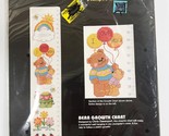 Dimensions Bear Turtle Flowers GROWTH CHART Stamped Cross Stitch Kit #3078 - $12.86