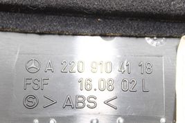 00-06 Mercedes-Benz S600 Front Left Driver Seat Side Cover F3815 image 11