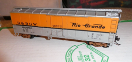 Vintage HO Scale Plastic Rio Grande D&amp;RGW 60952 Box Car - £14.80 GBP