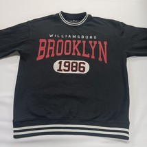 Goodie Two Sleeves Williamsburg Brooklyn 1986 Men's Black Sweatshirt Size Small image 10