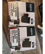 Sanus Speaker Wall Mounts for Sonos Era 100, Pair in Black - $48.49