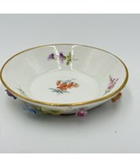Antique Meissen Porcelain Miniature Floral Saucer Porzellan Miniature Ge... - €139,73 EUR