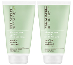 Paul Mitchell Clean Beauty Anti-Frizz Leave-In Treatment, 5.1 Oz. (2 Pack) - £50.90 GBP