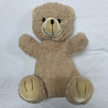  Teddy Bear Beige Tan Super Soft Fuzzy Stuffed Animal Plush Lovey Doll Toy - £15.58 GBP