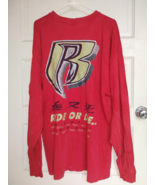 Vintage Ruff Ryders Ryde Or Die XL Longsleeve Red T-Shirt Jay-Z Nokio Ma... - $100.00