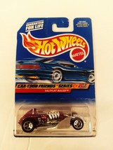 Hot Wheels 1999 985 Purple Saltflat Racer Car-Toon Friends Series Natasha Fatale - £15.62 GBP