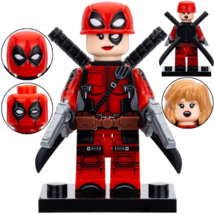 Marvel Lady Deadpool Minifigures Accessories Building Toys - $3.99