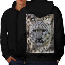 Big cat Beast Wild Animal Sweatshirt Hoody Marbled Theme Men Hoodie Back - £16.58 GBP