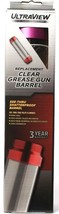 1 Count UltraView Replacement Clear Grease Gun See Thru Shatter Proof Ba... - $480.50 MXN