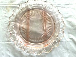 Vintage Old Colony Open Lace 3 part Relish Dish - £12.74 GBP