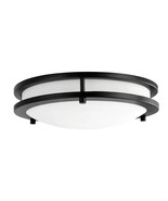 Hampton Bay Flaxmere 12 in Dimmable LED Flush Mount Ceiling Light Matte ... - $29.21 CAD