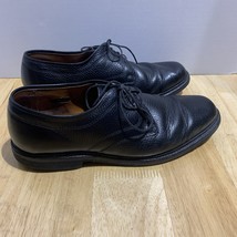 ALLEN EDMONDS &quot;Becker&quot; grained black leather Cap-Toe DRESS OXFORDS sz 8D - $757.90 MXN