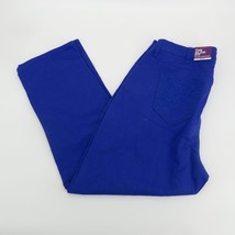 Beverly Drive Womens 16W Blue Straight Leg Capri Jeans NWT $48 - $18.05