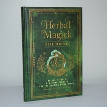 Herbal Magic Journal by Corinth Charms Potions Witchcraft New Deluxe Hardcover - £19.64 GBP