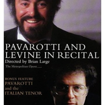 LUCIANO PAVAROTTI &amp; JAMES LEVINE IN RECITAL DVD - SEALED &amp; OUT-OF-PRINT - $24.70