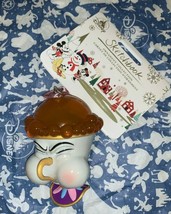 New Disney Store Chip Sketchbook Ornament Beauty and the Beast with tag - £14.79 GBP