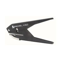 Rexel S120 Single Hole Plier Punch 80gsm Black  - $41.00