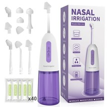 Sinus Rinse Kit Cordless Portable Nasal Rinse Machine - $143.96