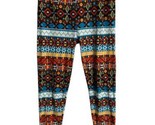 Diva Women&#39;s One Size Aztec Cowgirl Western Leggings Long Pants Stretch - £10.94 GBP