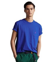 Polo Ralph Lauren Men's Classic Fit Jersey Pocket T-Shirt in Pacific Royal-Small - £27.96 GBP