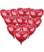 18inch I Love You Heart Foil Balloons, Wedding Engagement Party Decor, 1... - £13.29 GBP